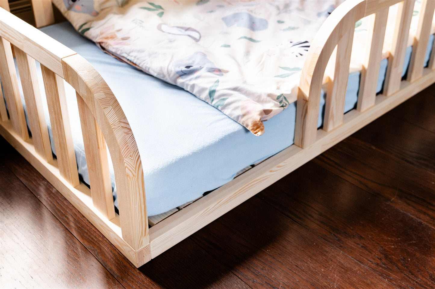 (C) Toddler Floor Bed (with Rounded Opening on Both Sides)