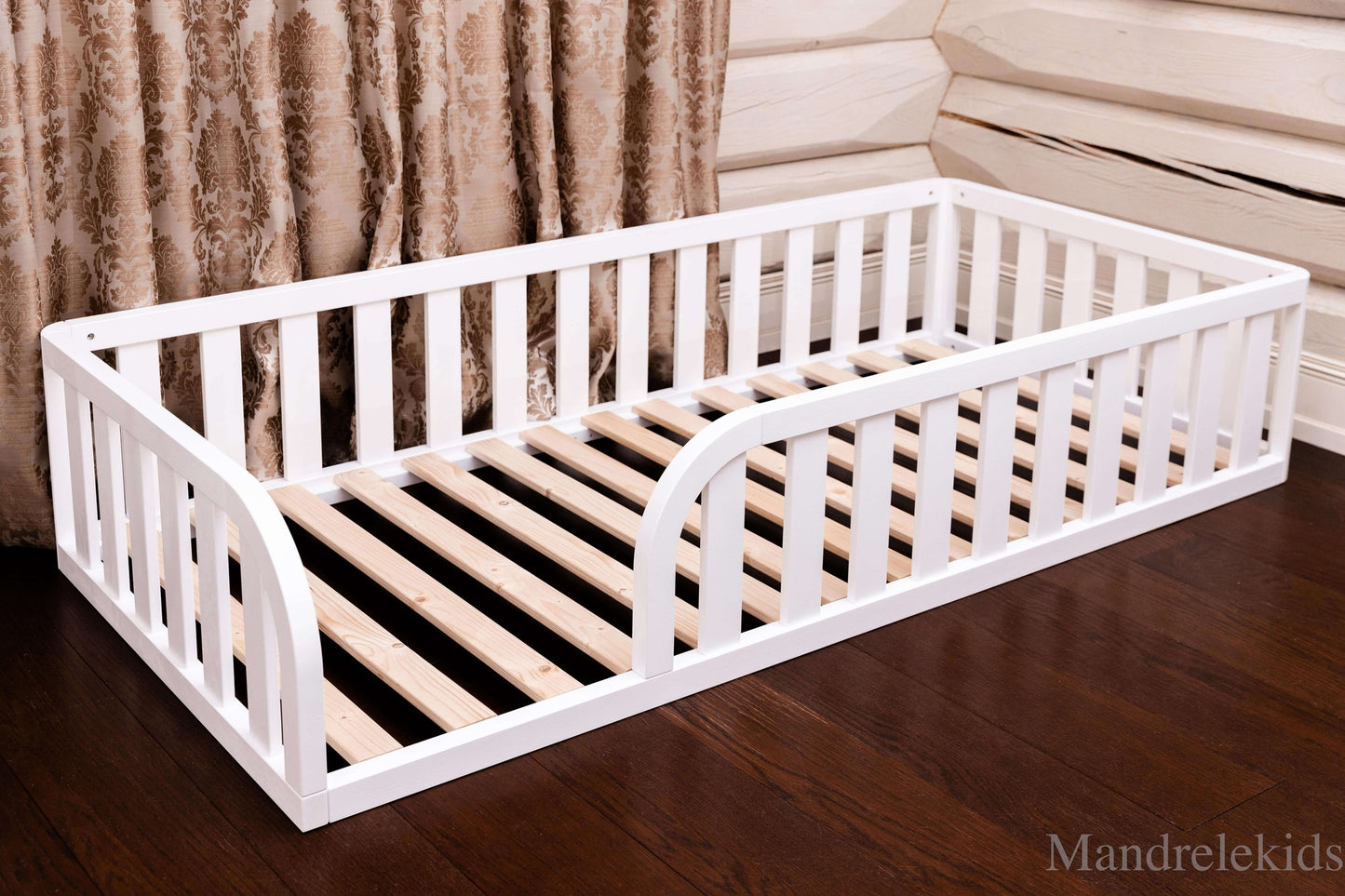 (C) Toddler Floor Bed (with Rounded Opening on Both Sides)
