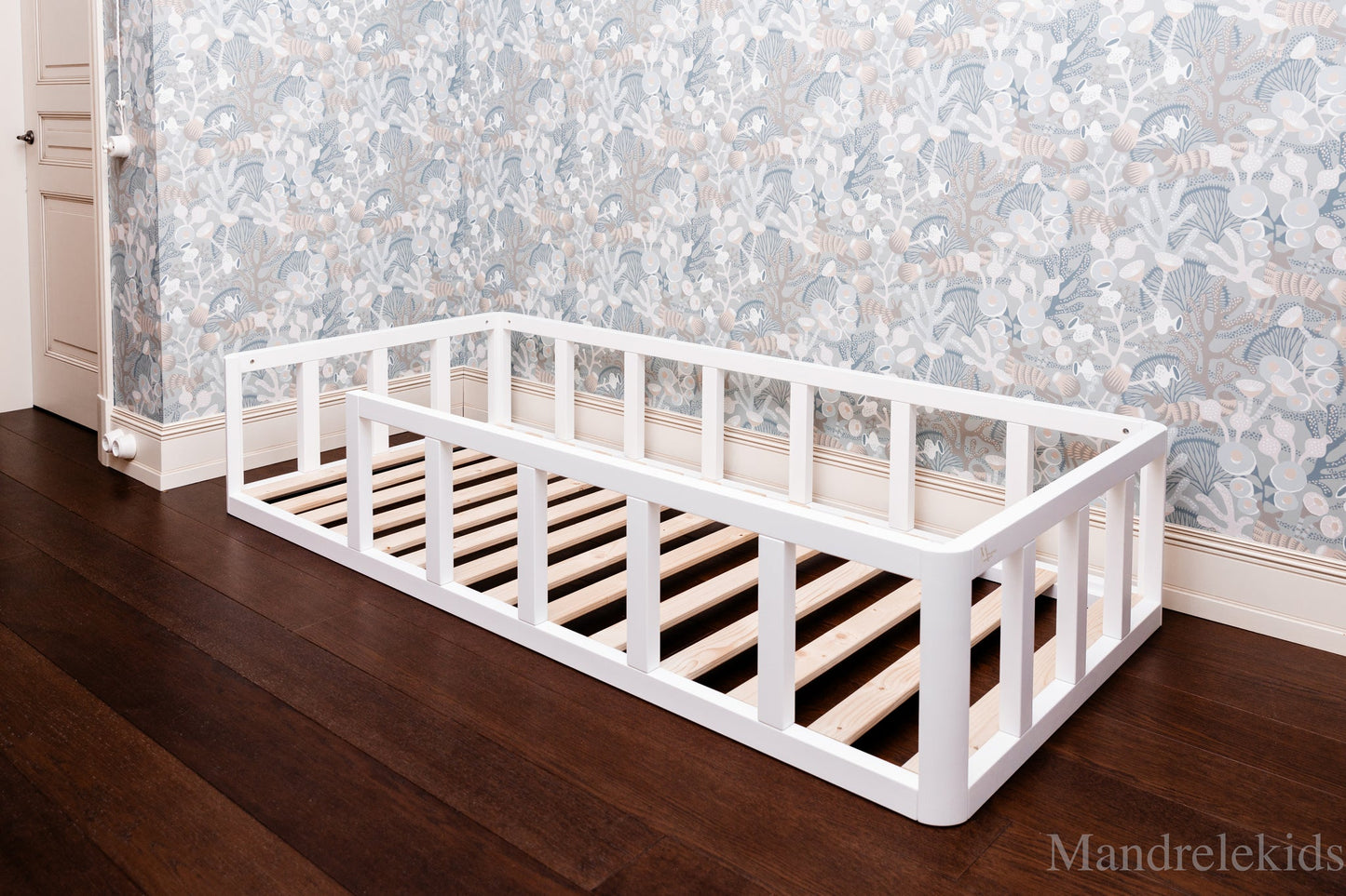 Toddler Floor Bed (with Rare Rails)