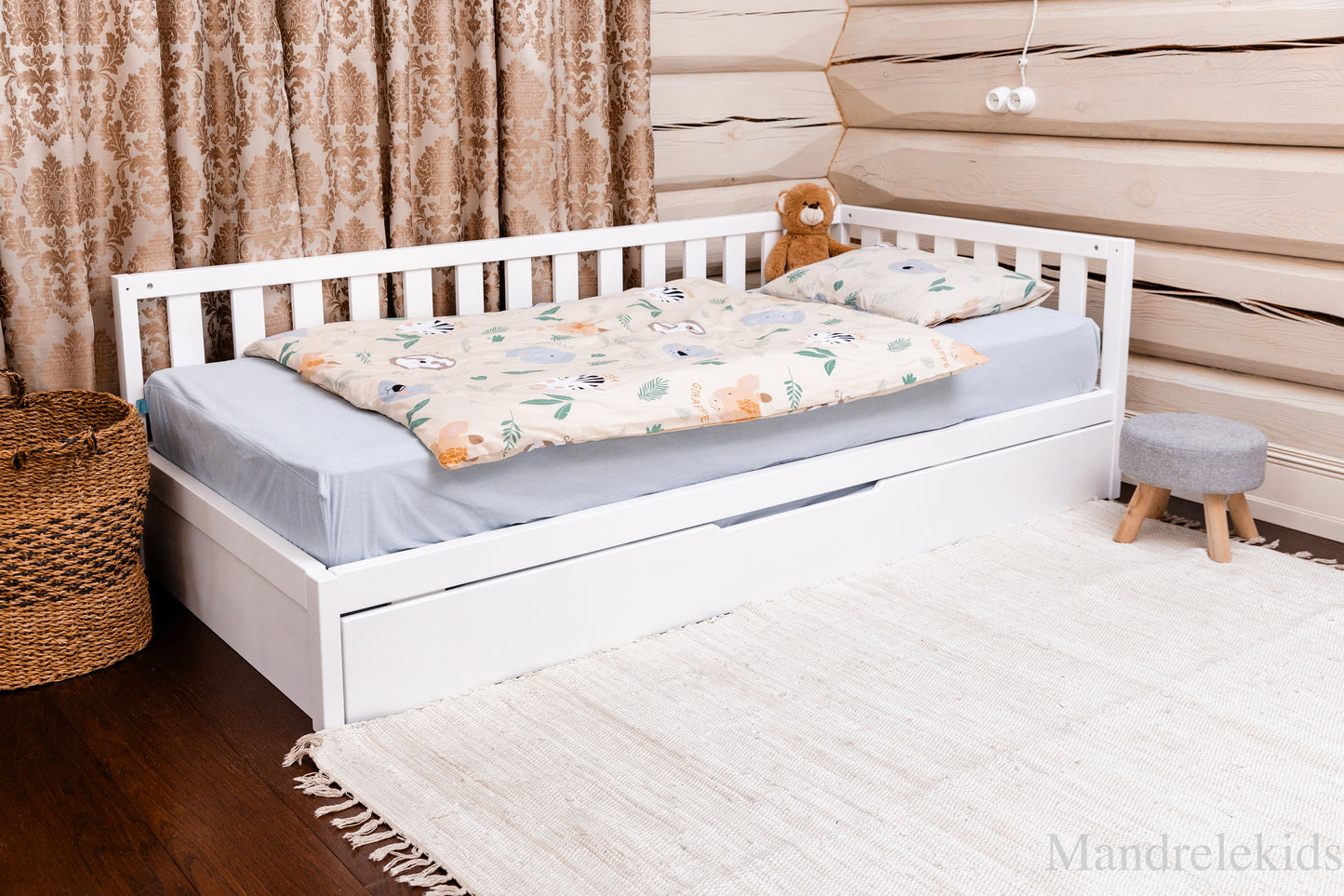 Lit pour tout-petit (avec lit d'appoint)