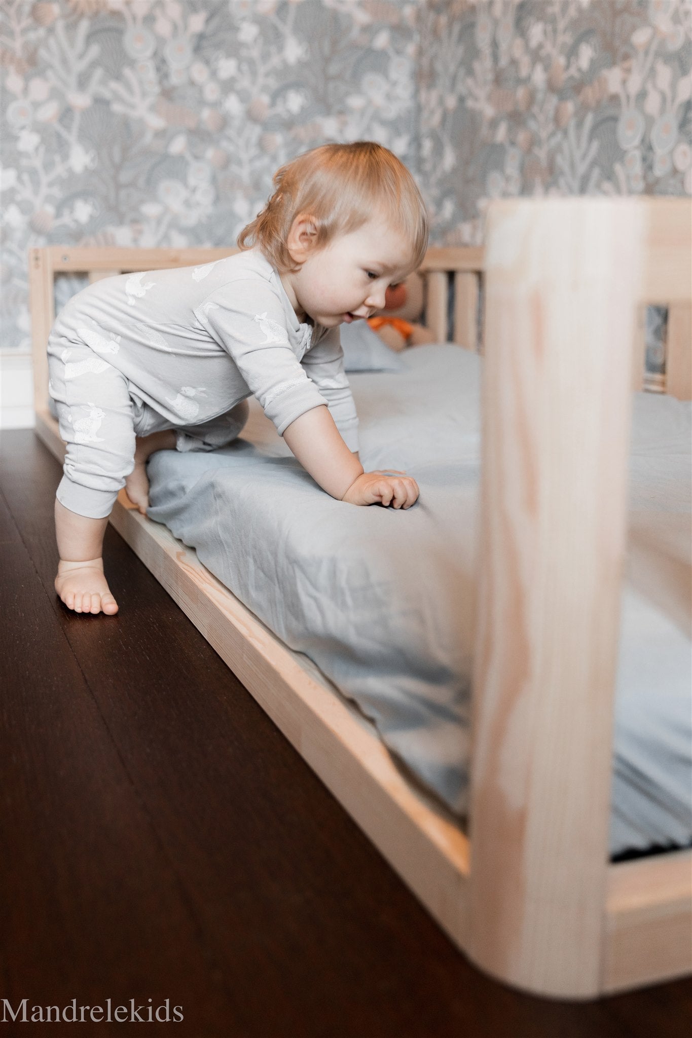 Lit au sol pour tout-petit (sans barrières avant)