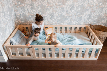 Toddler Floor Bed (with Doors)