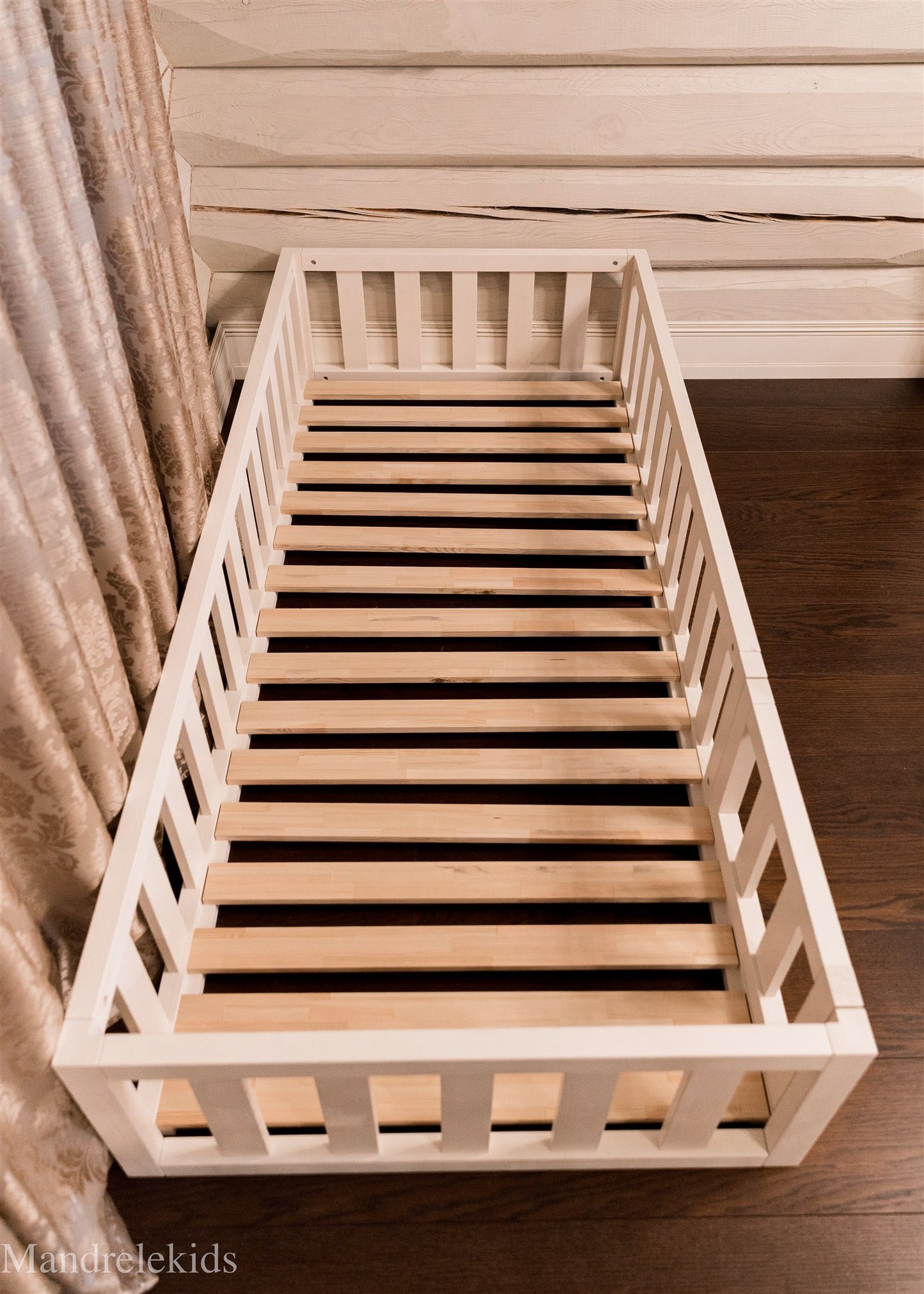 Toddler Floor Bed (with Doors)