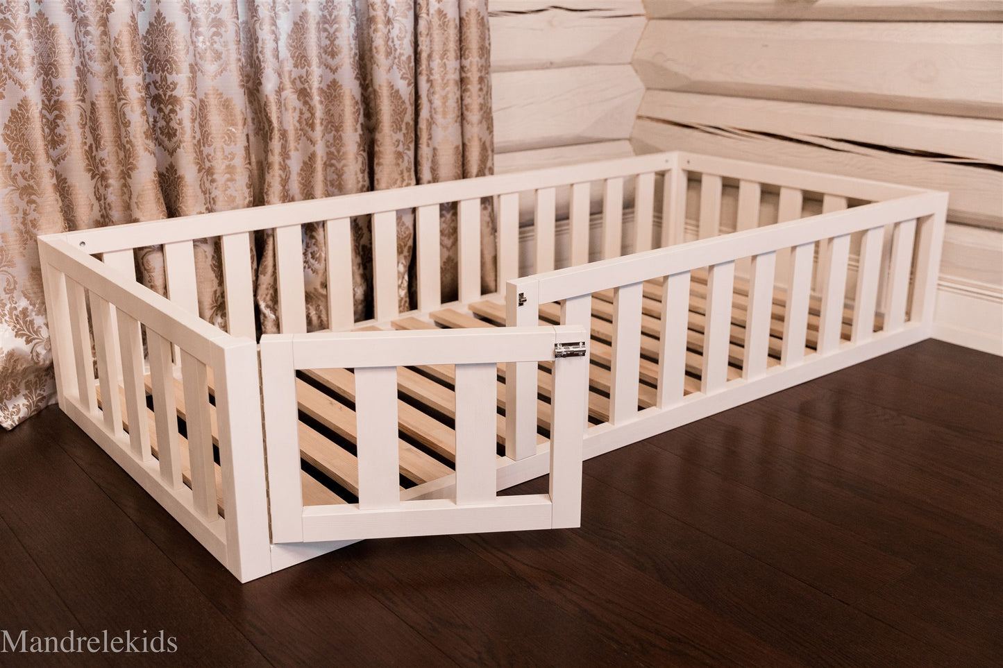 Toddler Floor Bed (with Doors)