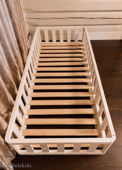 Toddler Floor Bed (with Doors)