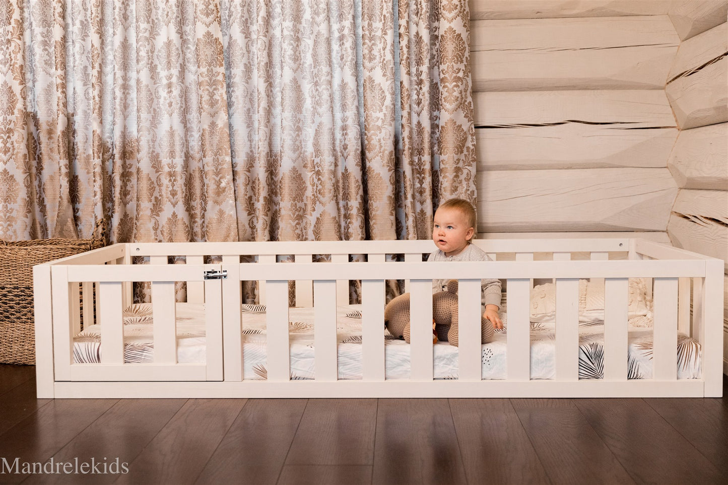 Toddler Floor Bed (with Doors)