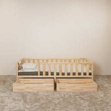 Toddler Bed on Legs (without Doors)