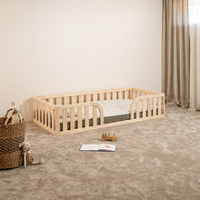 Toddler Floor Bed (with Rounded Opening in the Middle)