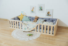 Toddler Floor Bed (with Rounded Opening in the Middle)