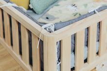 Toddler Floor Bed (with Rounded Opening in the Middle)