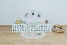 Toddler Floor Bed (with Rounded Opening in the Middle)