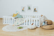 Toddler Floor Bed (with Rounded Opening in the Middle)