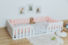 Toddler Floor Bed (with Rounded Opening in the Middle)