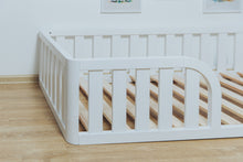 Toddler Floor Bed (with Rounded Opening in the Middle)