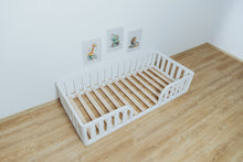 Toddler Floor Bed (with Rounded Opening in the Middle)
